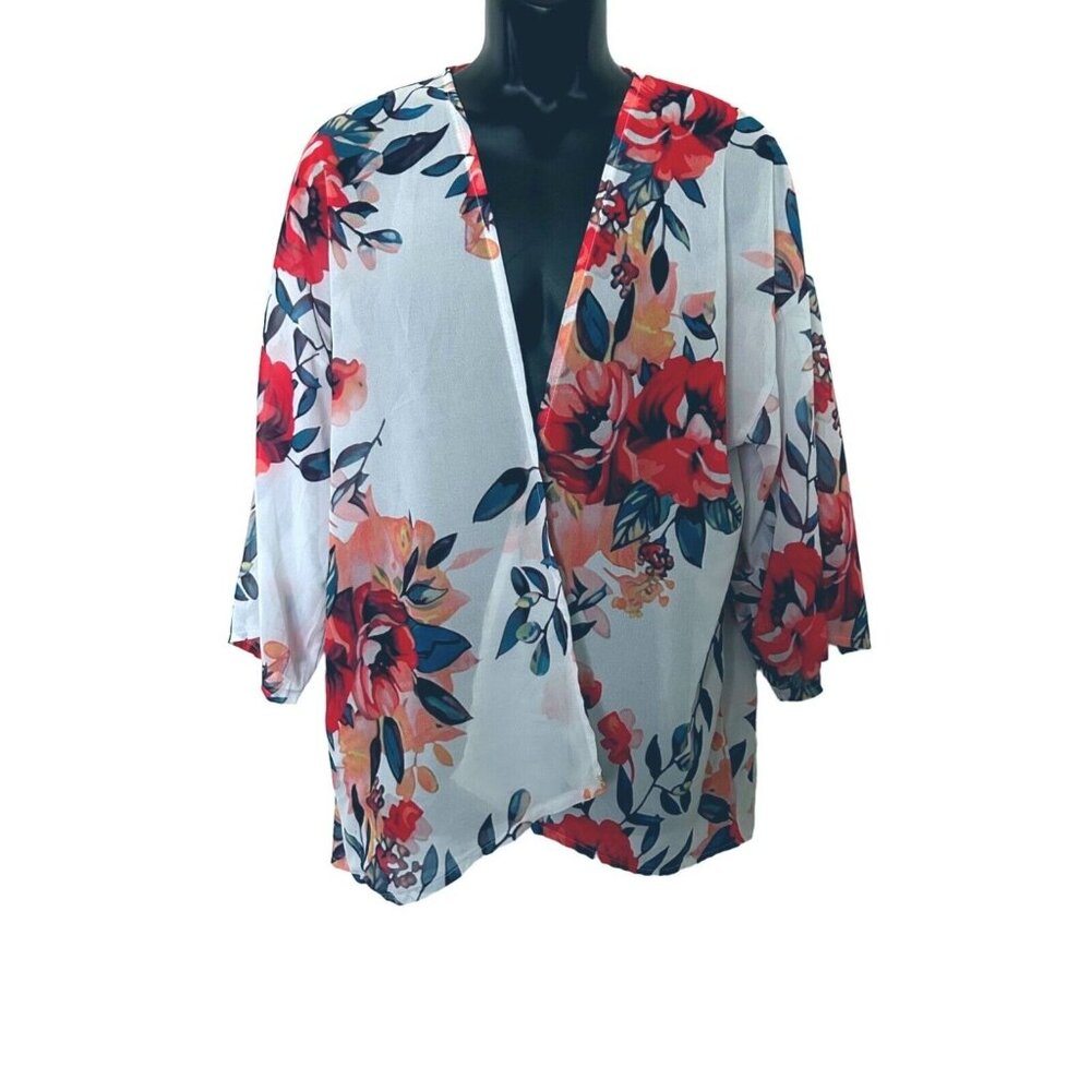 Woman Overlay in Ivory shaw  size XL